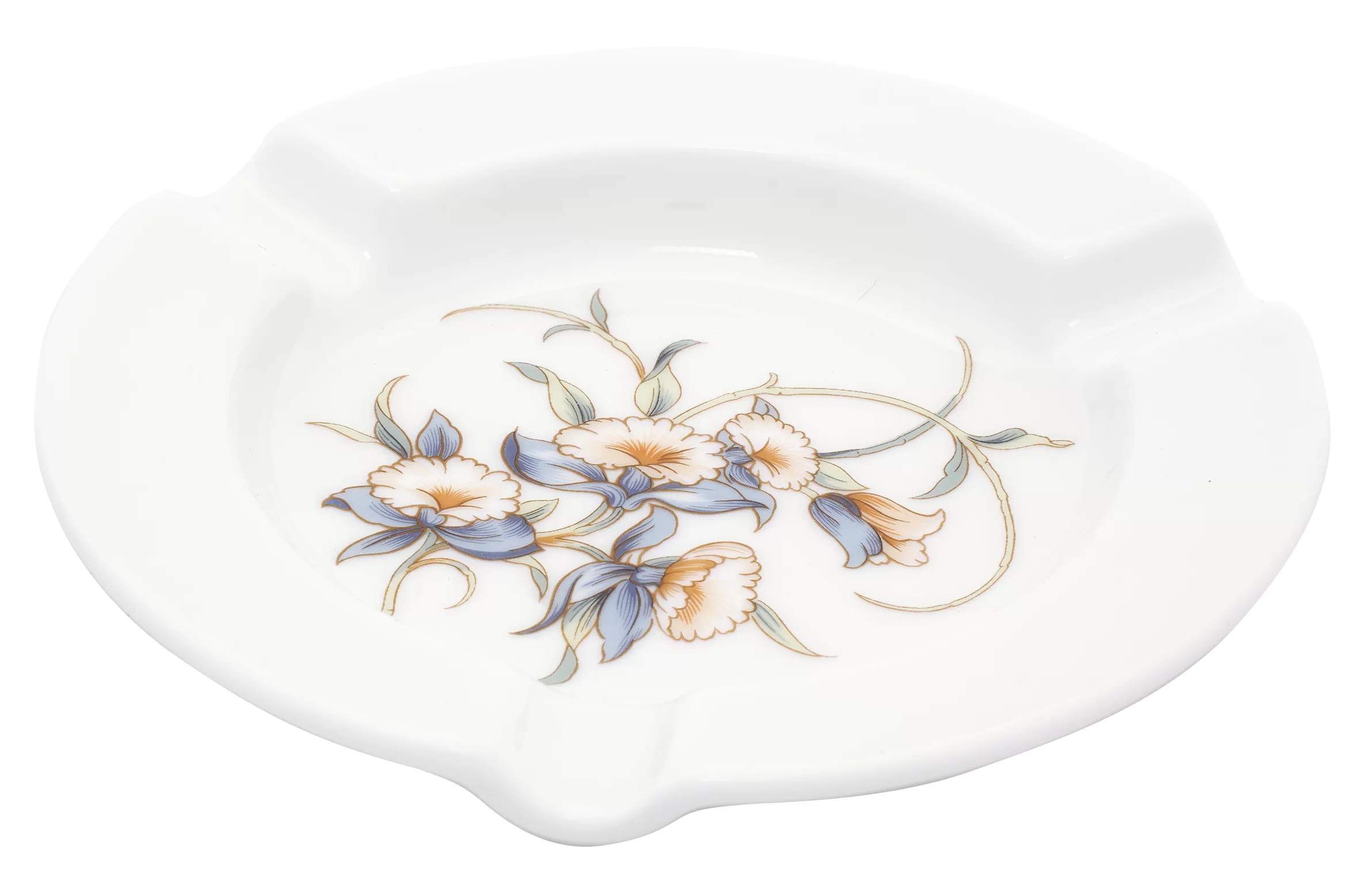 Crown Botanical Porcelain — Ashtray — Botanical