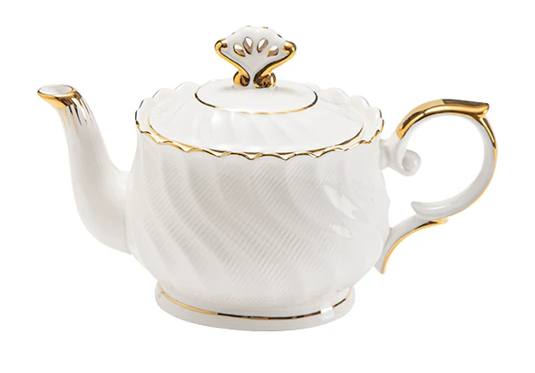 Royal High Tea Collection — Teapot — White